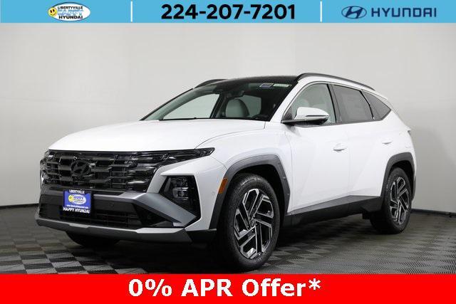 Photo of 2025 Serenity White Pearl Hyundai TUCSON