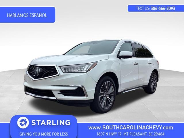Photo of 2020 Platinum White Pearl Acura MDX