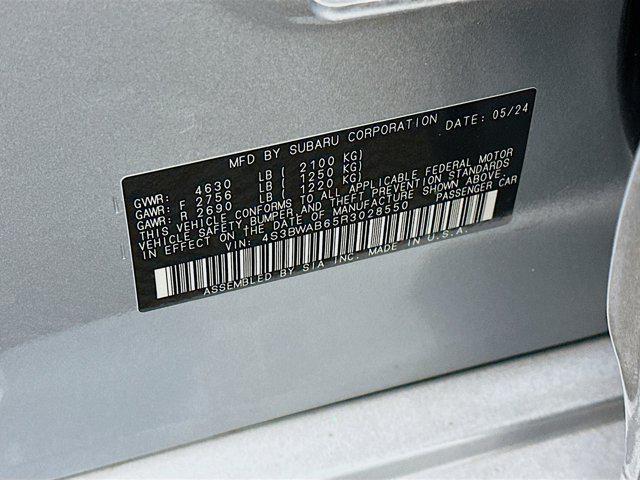 Photo of 2024 Ice Silver Metallic Subaru Legacy