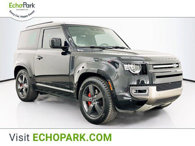 Photo of 2021 Santorini Black Metallic Land Rover Defender