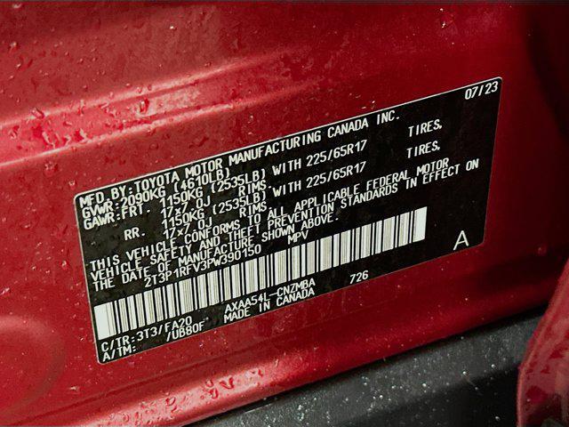 Photo of 2023 Ruby Flare Pearl Toyota RAV4