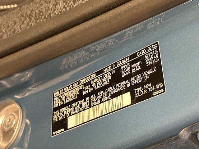 Photo of 2022 Fjord Blue Metallic Volvo C40 Recharge Pure Electric