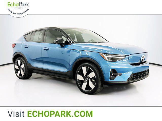 Photo of 2022 Fjord Blue Metallic Volvo C40 Recharge Pure Electric
