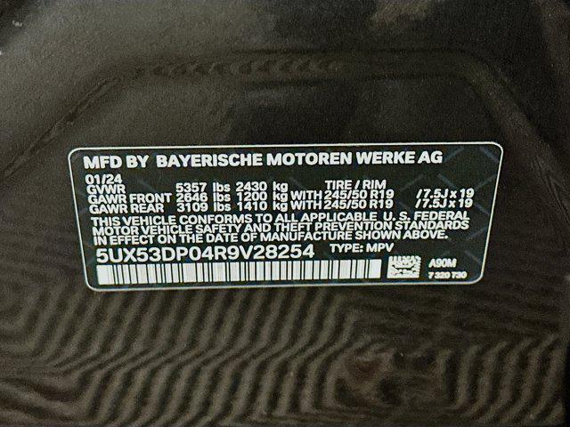 Photo of 2024 Jet Black BMW X3