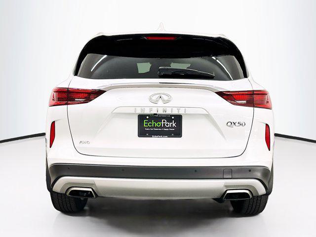 Photo of 2023 Radiant White INFINITI QX50