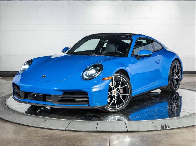 Photo of 2025 Lugano Blue Porsche 911