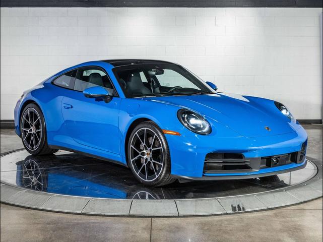 Photo of 2025 Lugano Blue Porsche 911