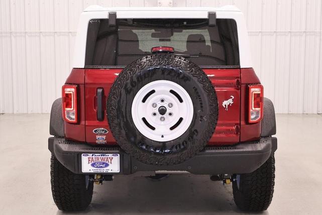 Photo of 2025 Ruby Red Metallic Tinted Clearcoat Ford Bronco