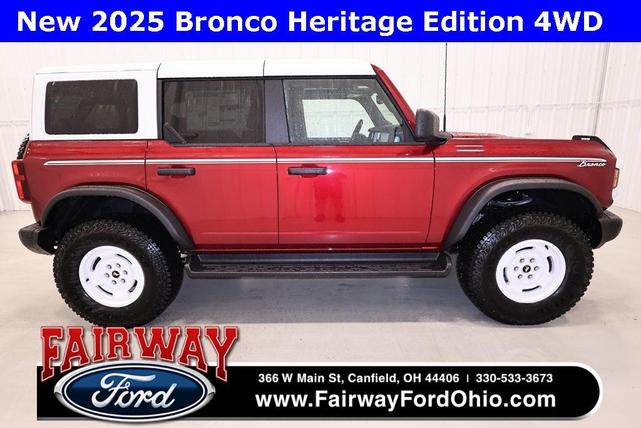 Photo of 2025 Ruby Red Metallic Tinted Clearcoat Ford Bronco