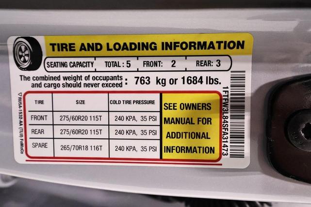 Photo of 2025 Space White Metallic Ford F-150