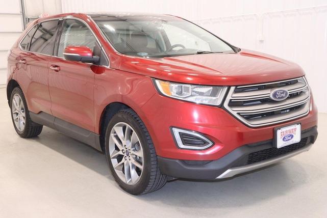Photo of 2016 Ruby Red Metallic Tinted Clearcoat Ford Edge