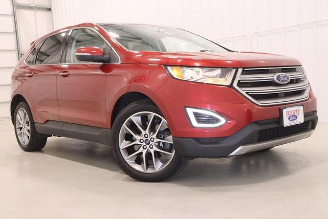 Photo of 2016 Ruby Red Metallic Tinted Clearcoat Ford Edge