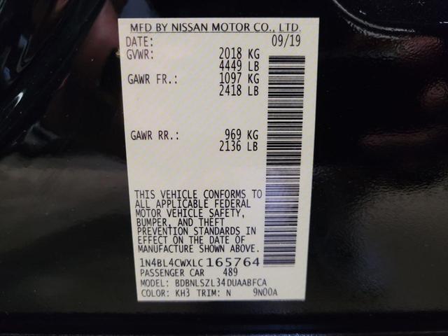 Photo of 2020 Super Black Nissan Altima