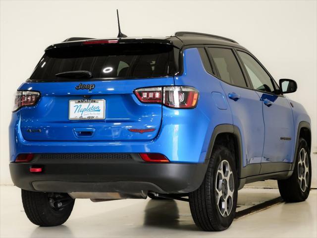 Photo of 2022 Laser Blue Pearlcoat Jeep Compass