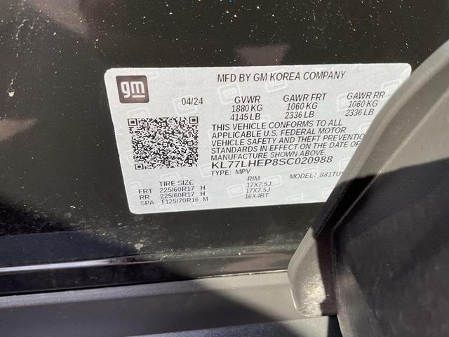 Photo of 2025 Mosaic Black Metallic Chevrolet Trax