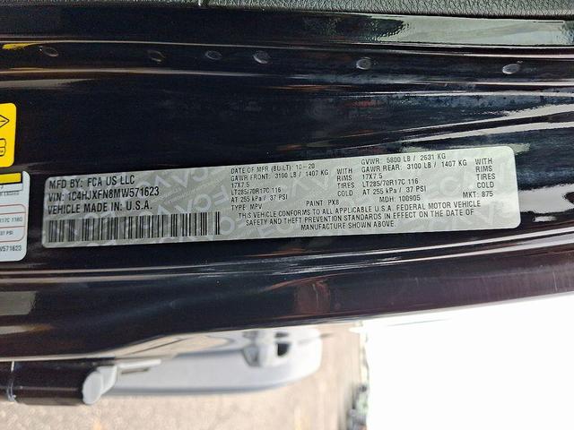 Photo of 2021 Black Clearcoat Jeep Wrangler Unlimited