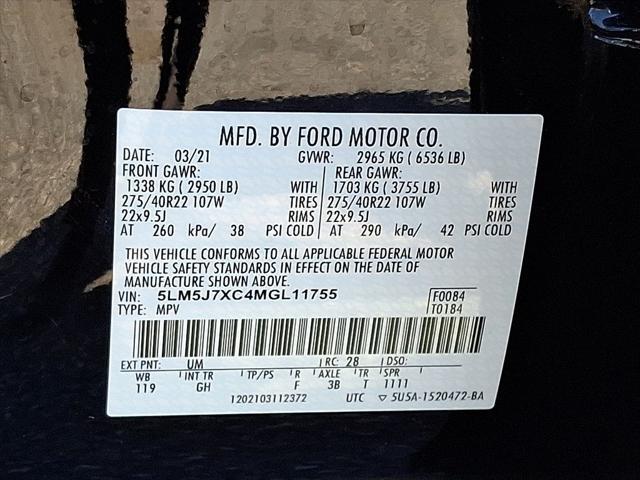 Photo of 2021 Black Lincoln Aviator