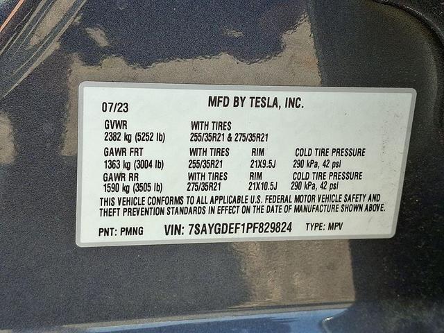 Photo of 2023 Gray Tesla Model Y