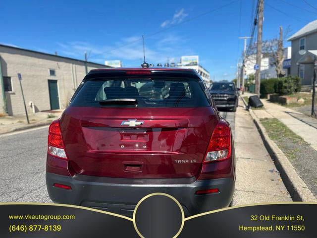 Photo of 2016 Burgundy Chevrolet Trax