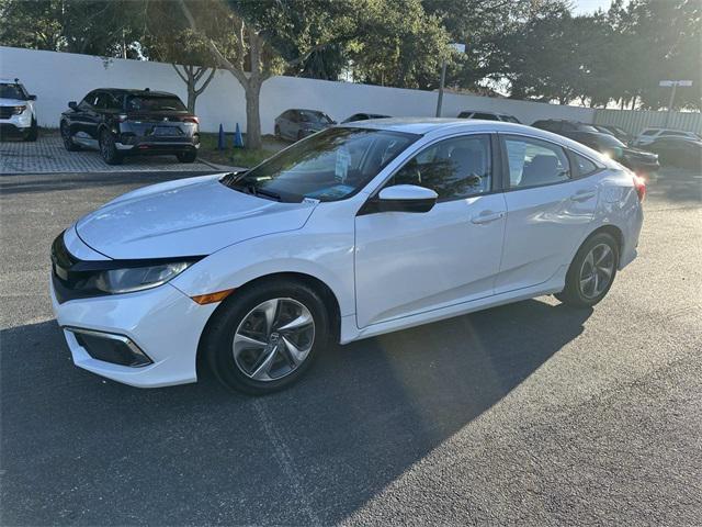 Photo of 2019 Platinum White Honda Civic