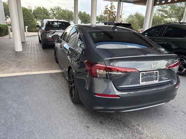 Photo of 2025 Gray Metallic Honda Civic Hybrid