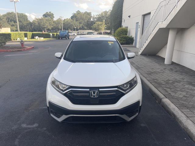 Photo of 2021 Platinum White Honda CR-V