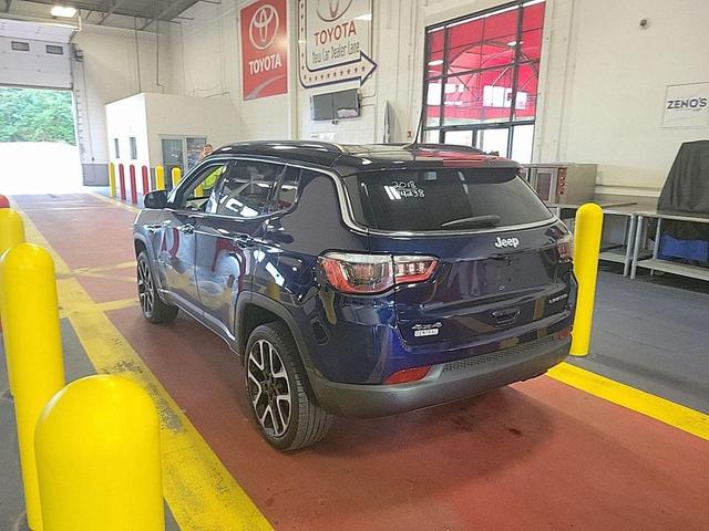 Photo of 2018 Jazz Blue Pearlcoat Jeep Compass