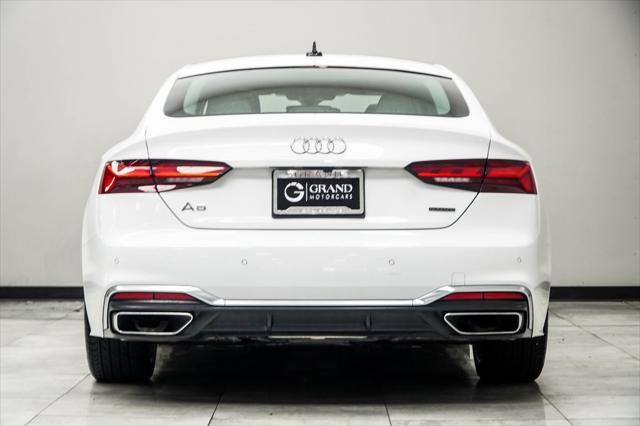 Photo of 2024 Glacier White Metallic Audi A5 Sportback