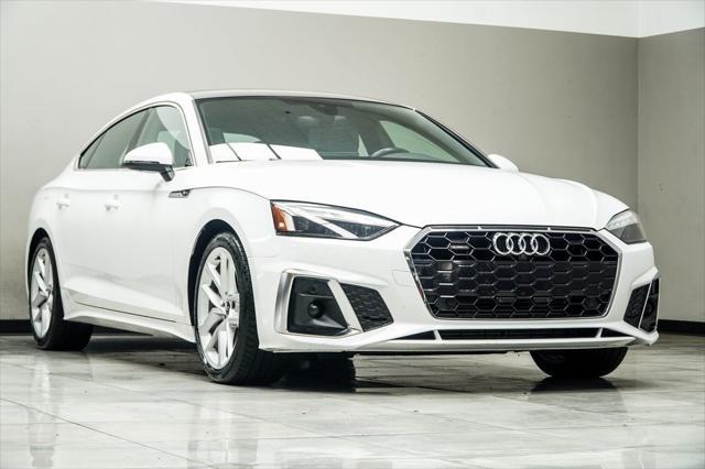 Photo of 2024 Glacier White Metallic Audi A5 Sportback