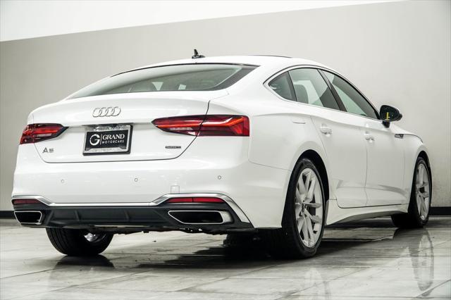 Photo of 2024 Glacier White Metallic Audi A5 Sportback