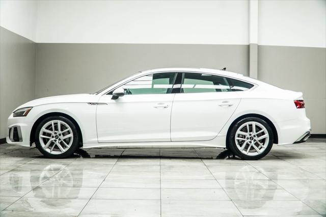 Photo of 2024 Glacier White Metallic Audi A5 Sportback