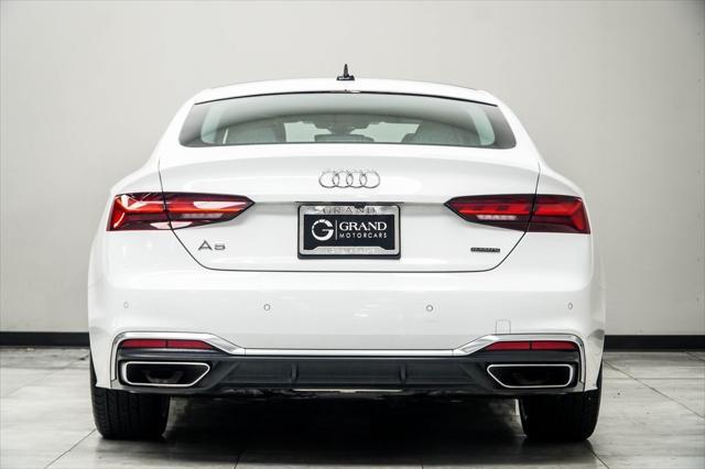 Photo of 2024 Glacier White Metallic Audi A5 Sportback