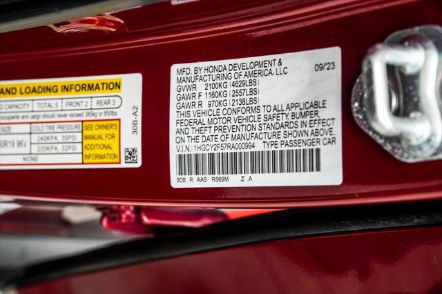Photo of 2024 Radiant Red Metallic Honda Accord Hybrid