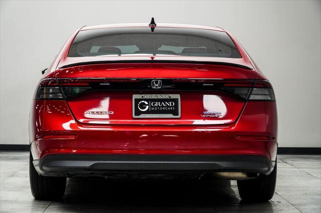 Photo of 2024 Radiant Red Metallic Honda Accord Hybrid