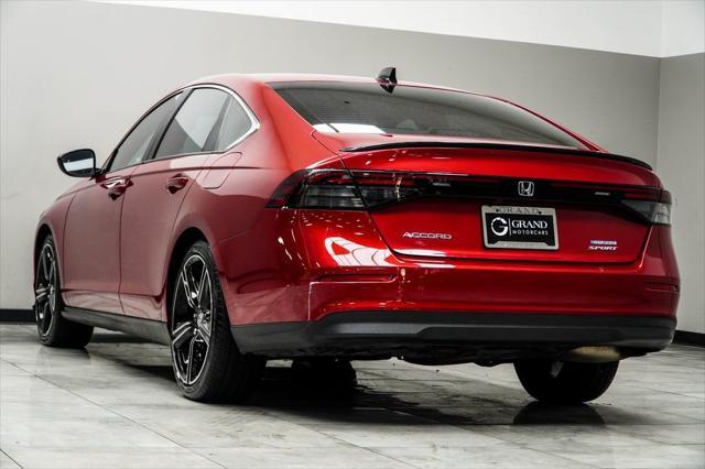 Photo of 2024 Radiant Red Metallic Honda Accord Hybrid