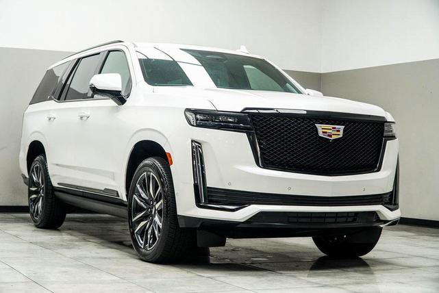 Photo of 2023 Crystal White Tricoat Cadillac Escalade
