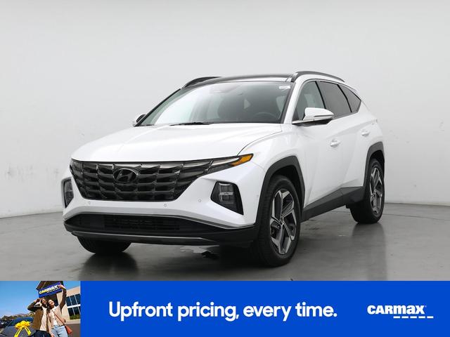 Photo of 2022 White Hyundai TUCSON Hybrid