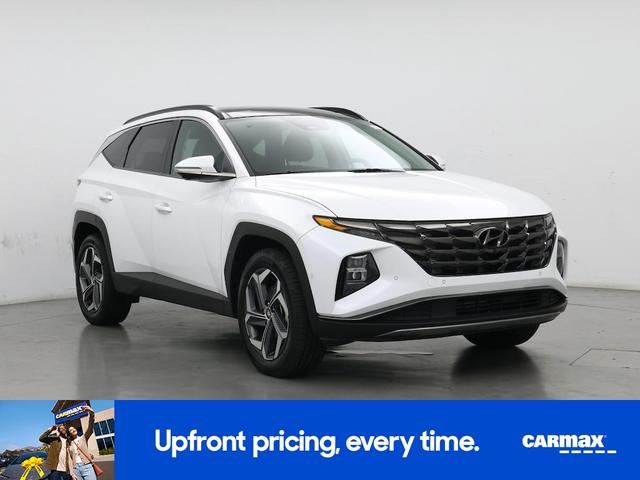 Photo of 2022 White Hyundai TUCSON Hybrid