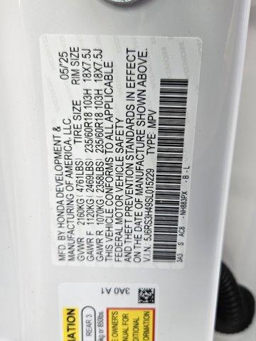 Photo of 2025 Platinum White Pearl Honda CR-V