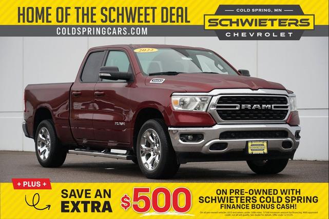 Photo of 2022 Delmonico Red Pearlcoat RAM 1500