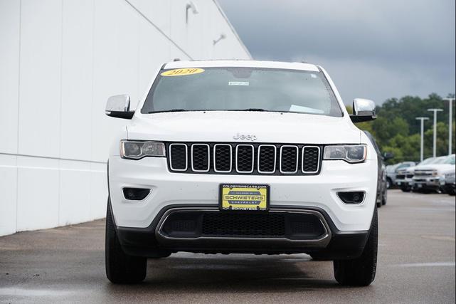 Photo of 2020 Bright White Clearcoat Jeep Grand Cherokee