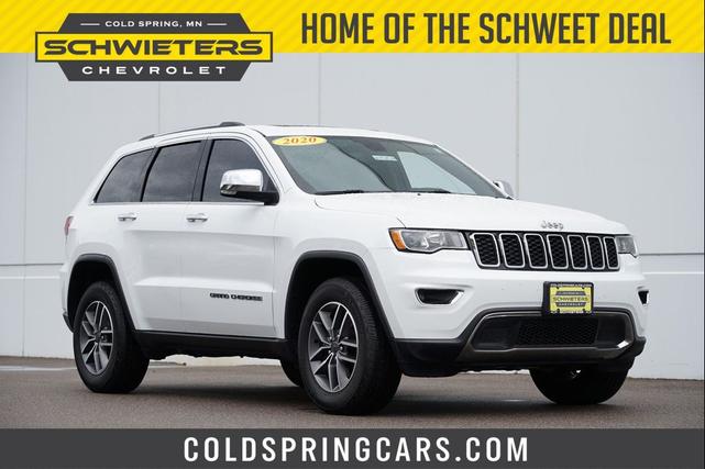 Photo of 2020 Bright White Clearcoat Jeep Grand Cherokee