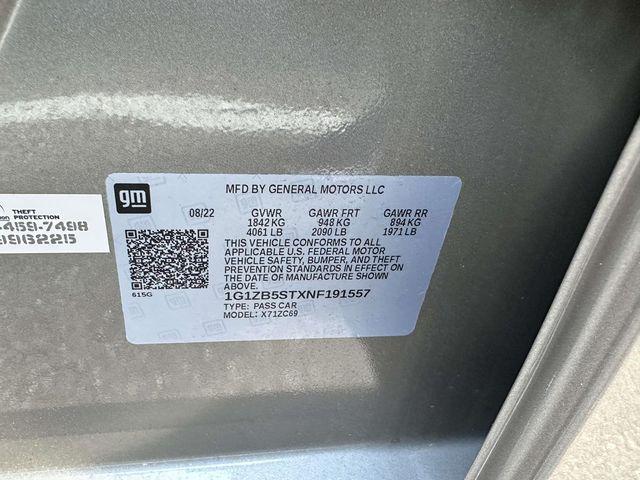 Photo of 2022 Mineral Gray Metallic Chevrolet Malibu