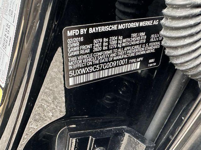 Photo of 2016 Jet Black BMW X3