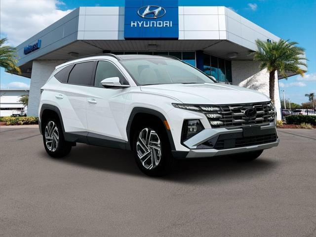 Photo of 2025 Serenity White Pearl Hyundai TUCSON