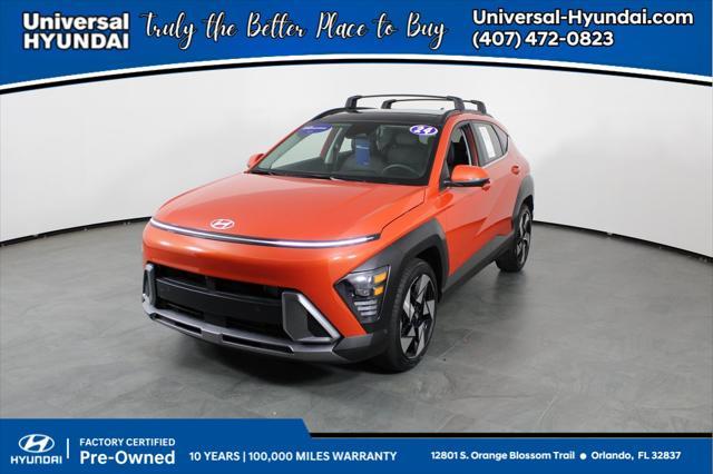 Photo of 2024 Soultronic Orange Pearl Hyundai KONA