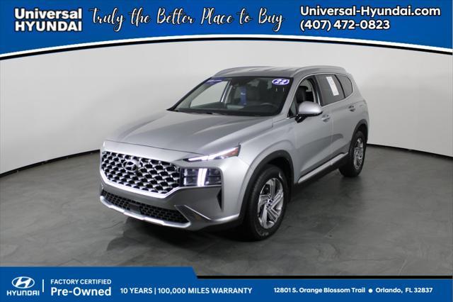 Photo of 2022 Shimmering Silver Hyundai SANTA FE