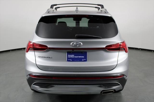 Photo of 2021 Shimmering Silver Hyundai SANTA FE