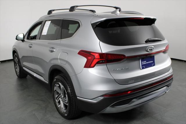 Photo of 2021 Shimmering Silver Hyundai SANTA FE