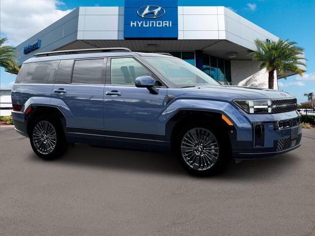 Photo of 2025 Atlantis Blue Hyundai SANTA FE HEV